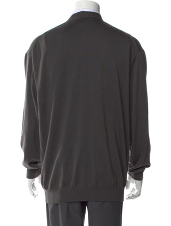 YLÈVE V-Neck Long Sleeve Cardigan