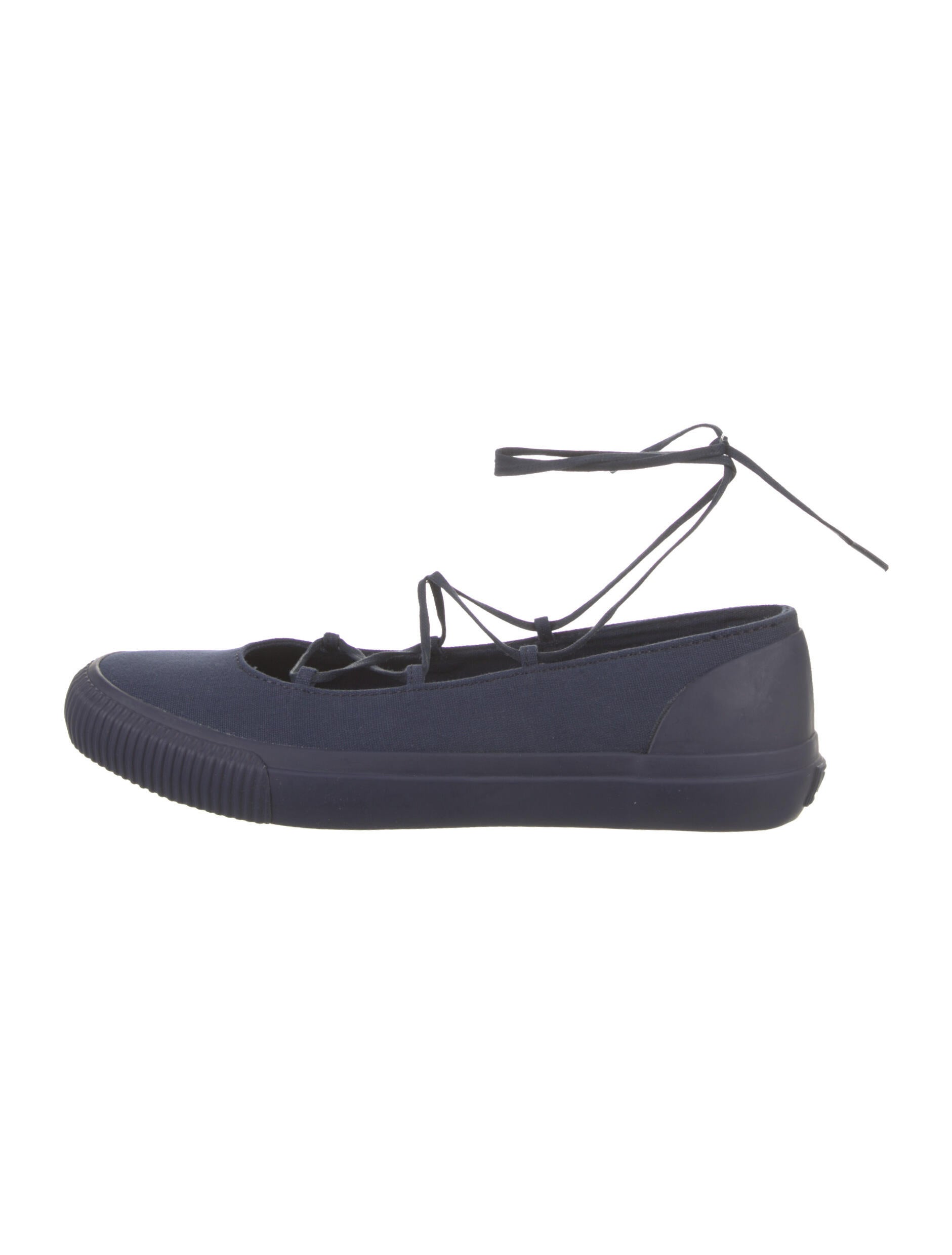Y's by Yohji Yamamoto Ballet Flats Blue Flats, Shoes WYM24613 The