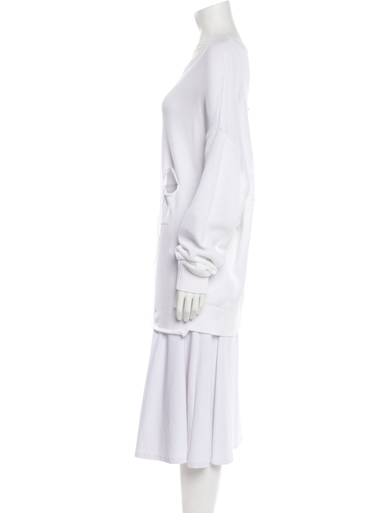 Y's by Yohji Yamamoto Scoop Neck Long Sleeve Tunic w/ Tags