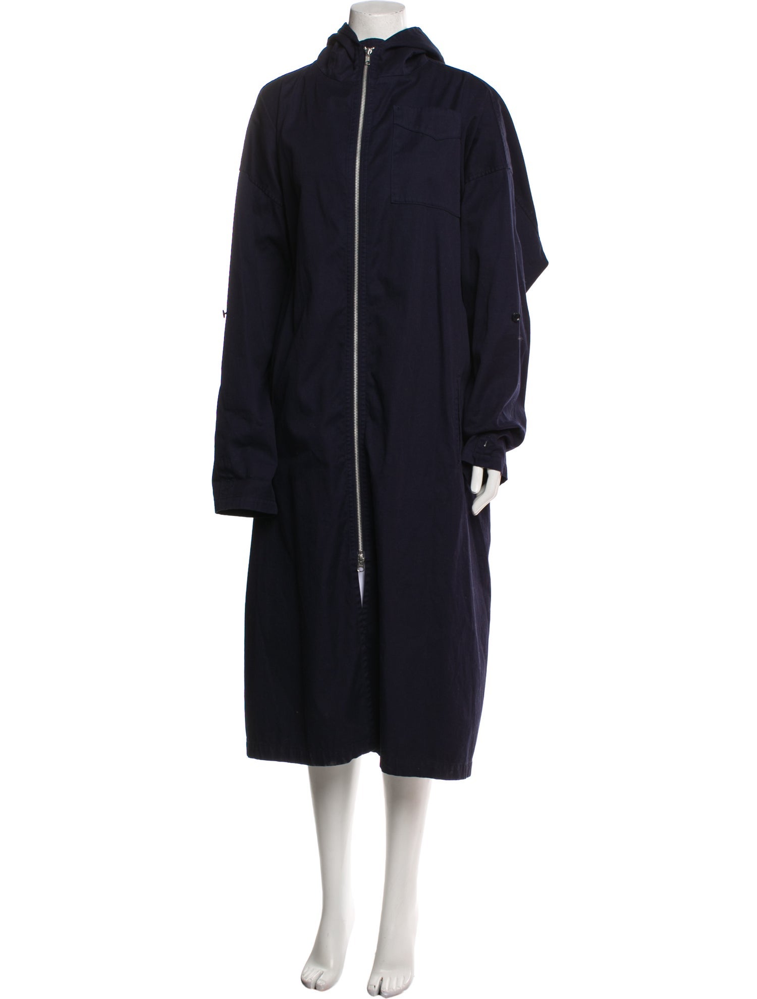 Y's by Yohji Yamamoto Faux Fur Coat