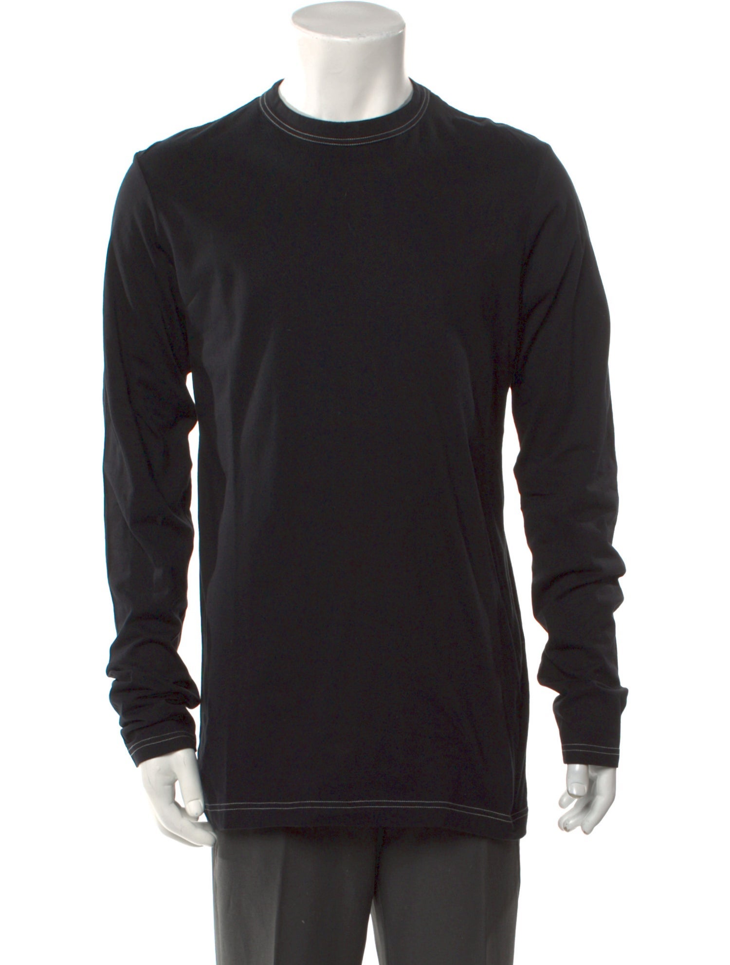 Y's by Yohji Yamamoto Crew Neck Long Sleeve T-Shirt w/ Tags