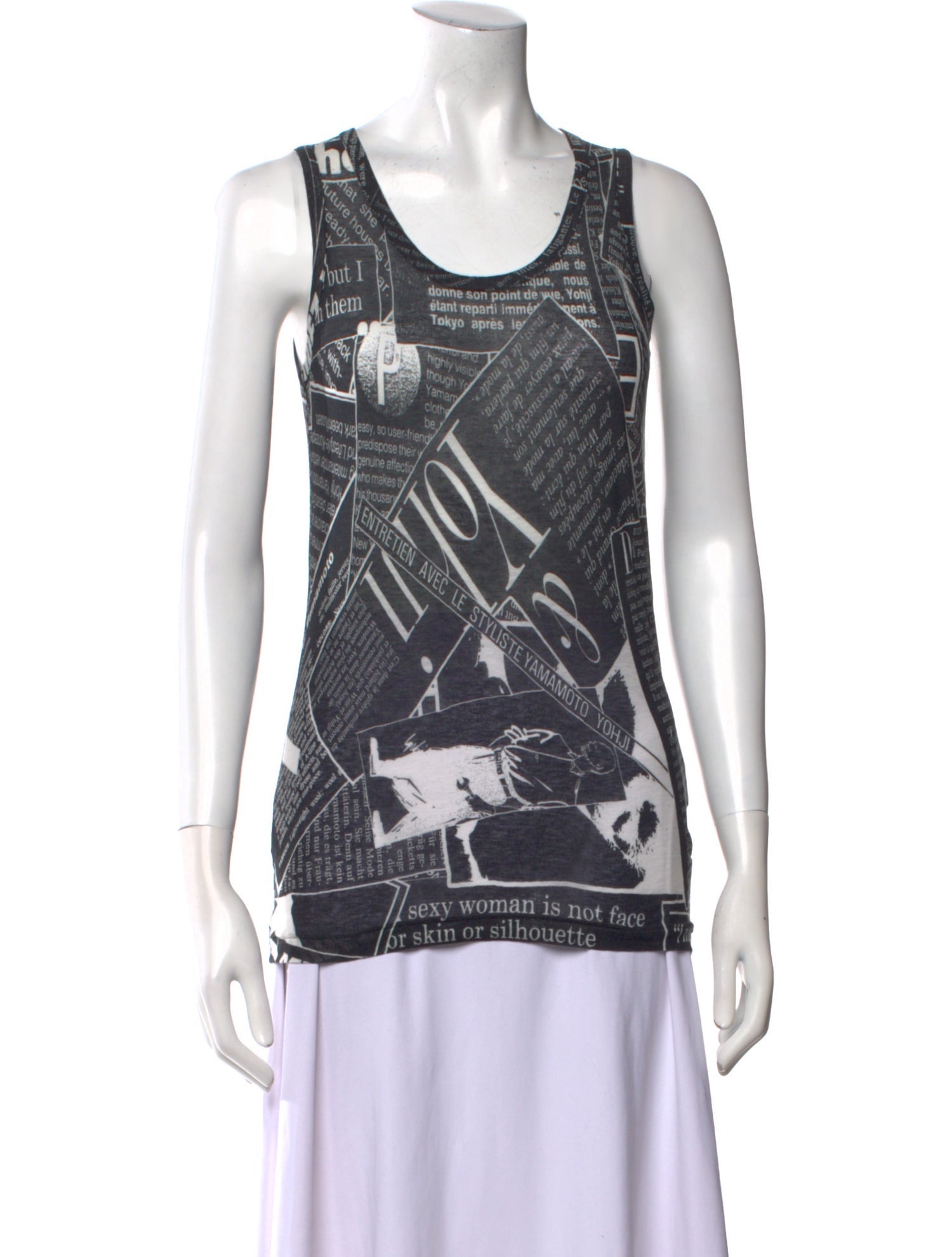 Y's by Yohji Yamamoto Vintage 2005 Top