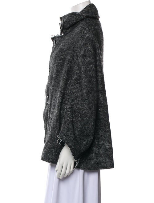 Y's by Yohji Yamamoto Wool Tweed Pattern Jacket