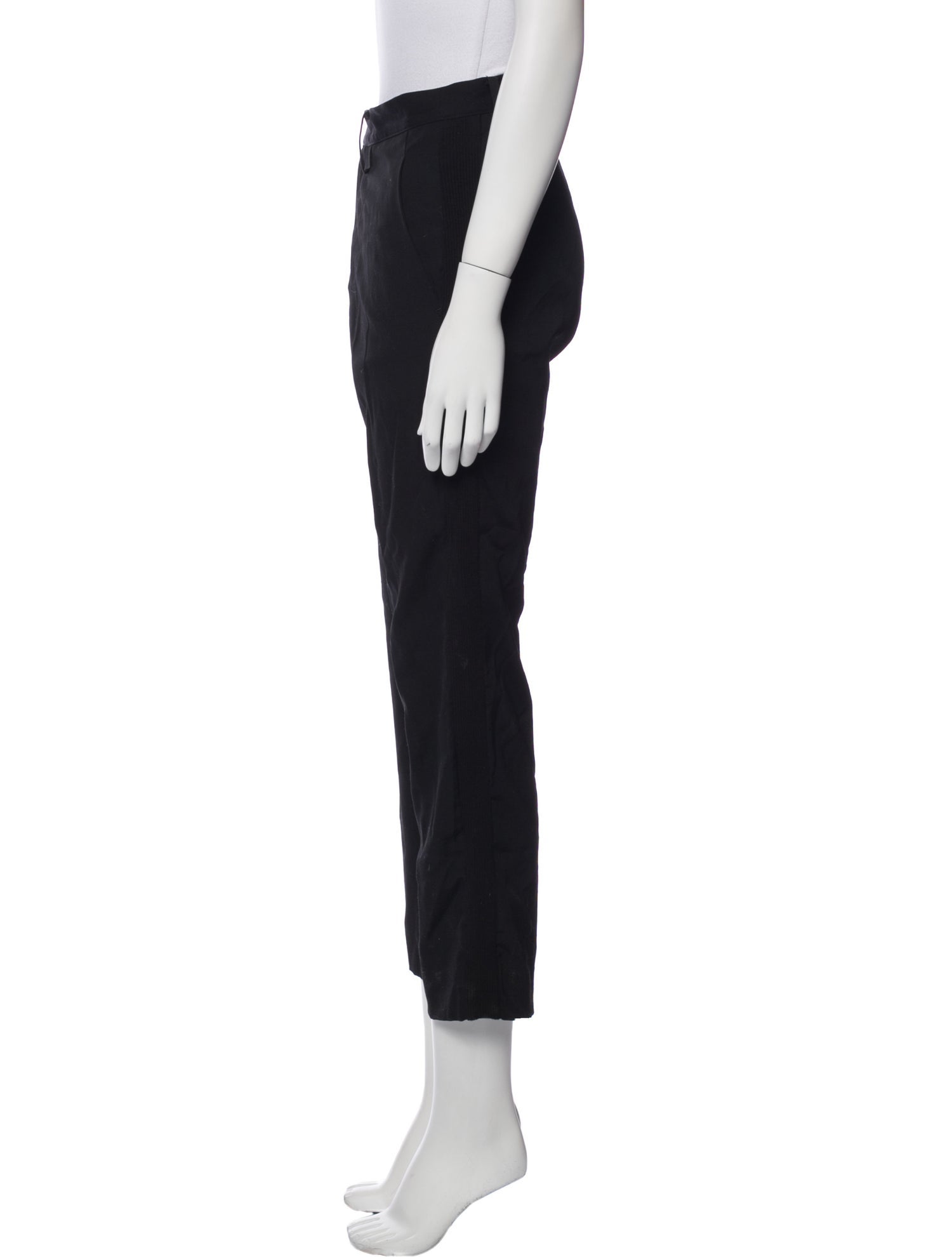 Y's by Yohji Yamamoto Wool Straight Leg Pants