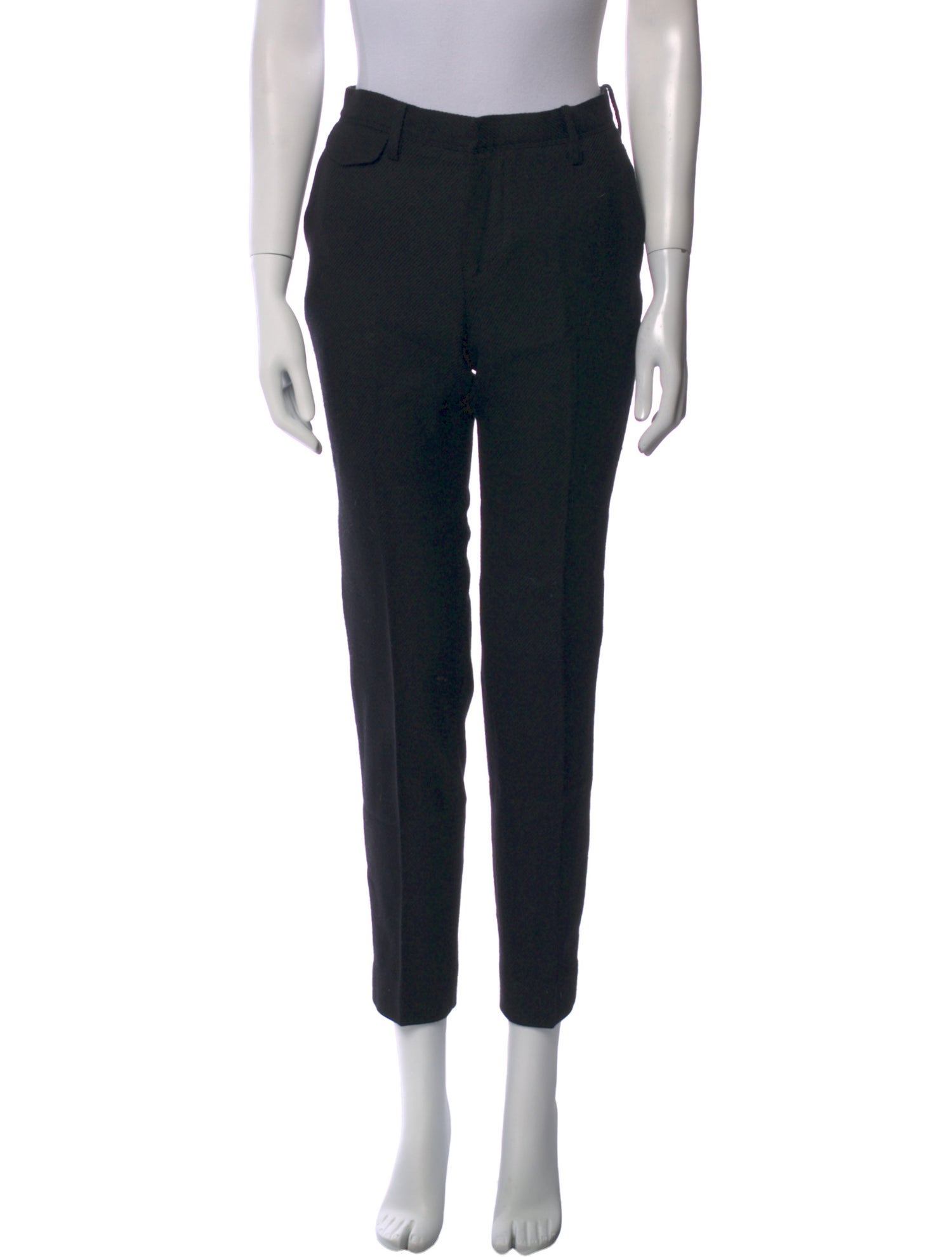 Y's by Yohji Yamamoto Wool Skinny Leg Pants