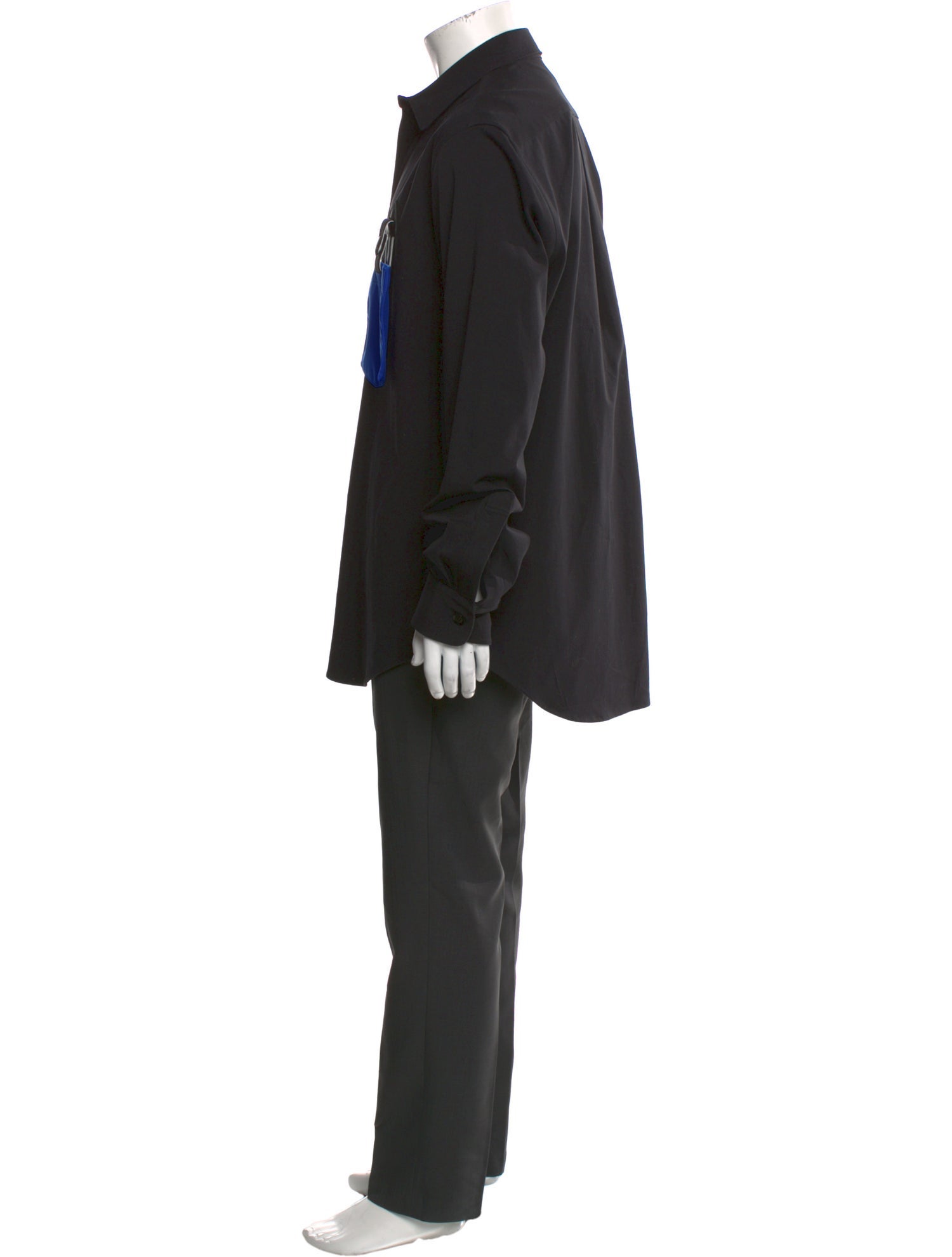 adidas x Yohji Yamamoto Colorblock Pattern Long Sleeve Shirt