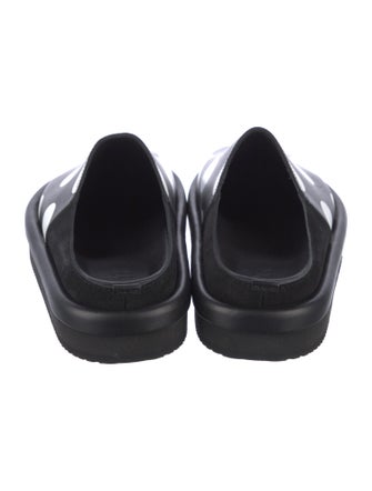 Y's by Yohji Yamamoto Leather Polka Dot Print Mules