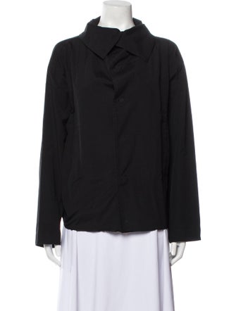 Y's by Yohji Yamamoto Long Sleeve Button-Up Top