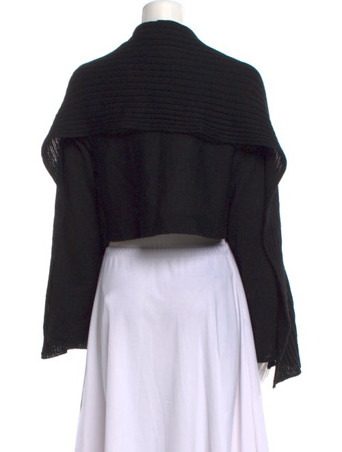 Y's by Yohji Yamamoto Wool Open Front Sweater