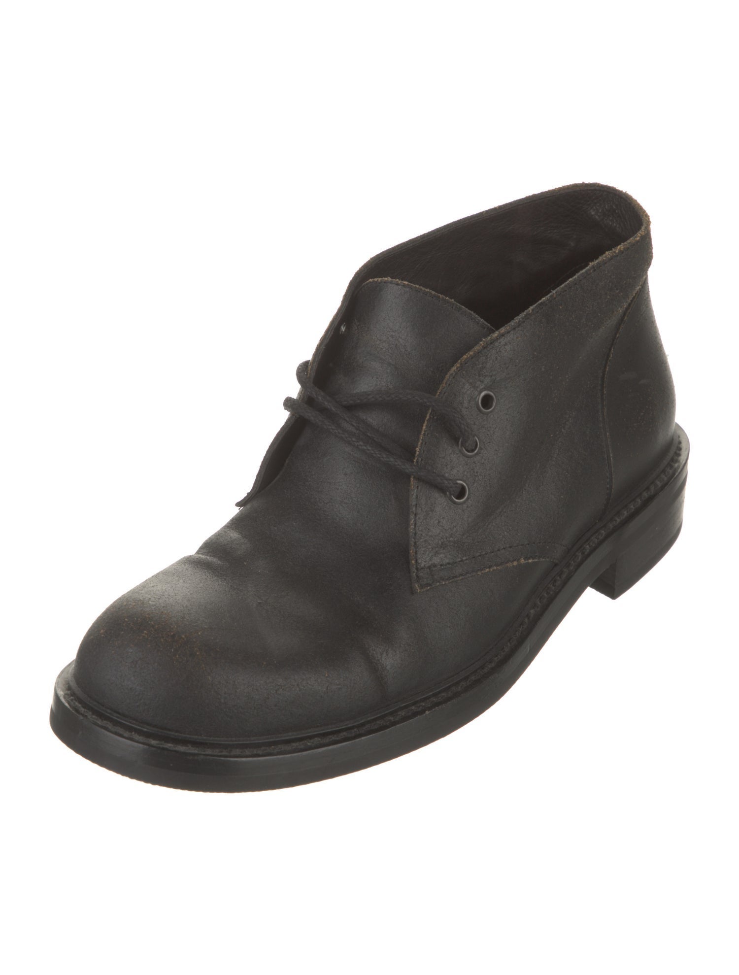 Y's by Yohji Yamamoto Vintage Late 2000's - Early 2010's Lace-Up Boots