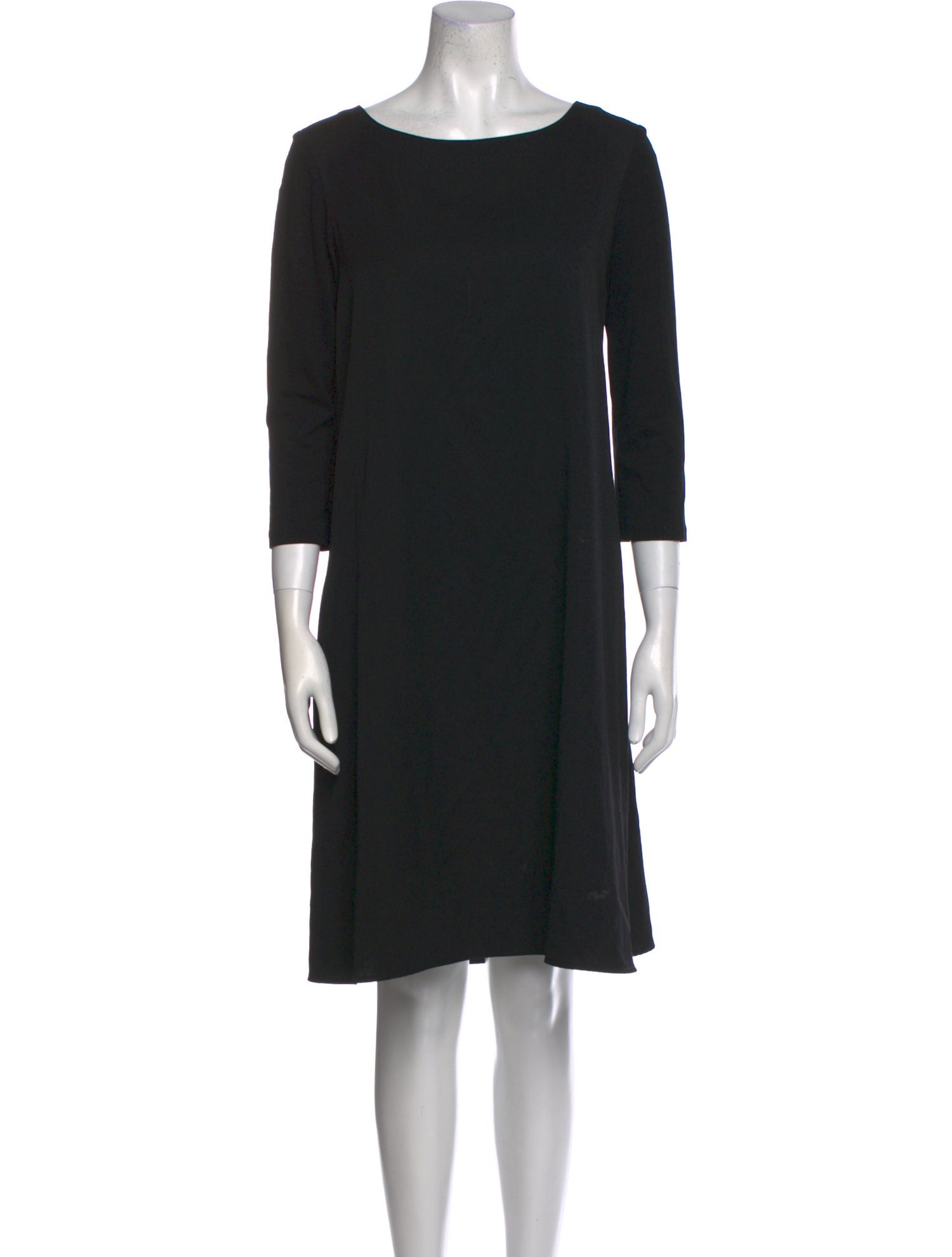 Y's by Yohji Yamamoto Wool Knee-Length Dress