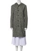 Y's by Yohji Yamamoto Wool Tweed Pattern Coat