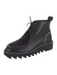 Y's by Yohji Yamamoto Leather Lace-Up Boots