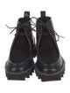 Y's by Yohji Yamamoto Leather Lace-Up Boots