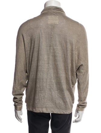 Y's by Yohji Yamamoto Linen V-Neck Cardigan