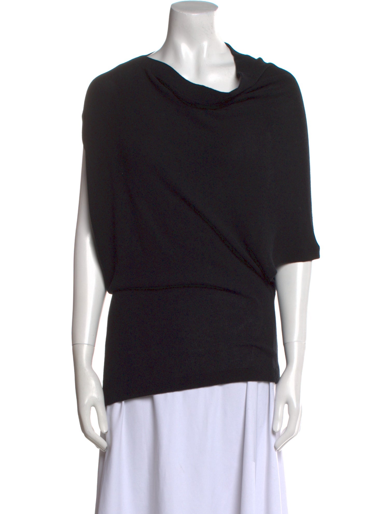 Y's by Yohji Yamamoto Cowl Neck Sweater