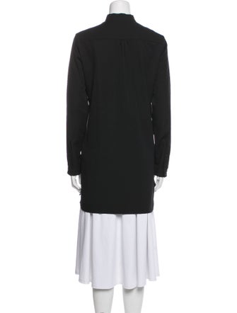 Y's by Yohji Yamamoto Wool Mock Neck Tunic