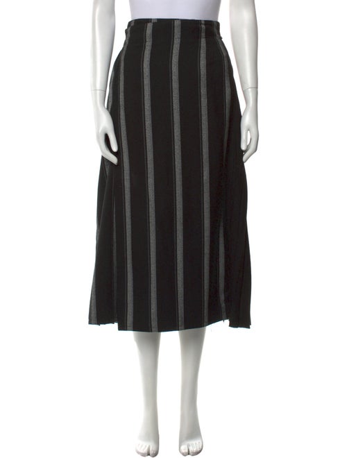 Y's by Yohji Yamamoto Late 2000's - Early 2010's Midi Length Skirt