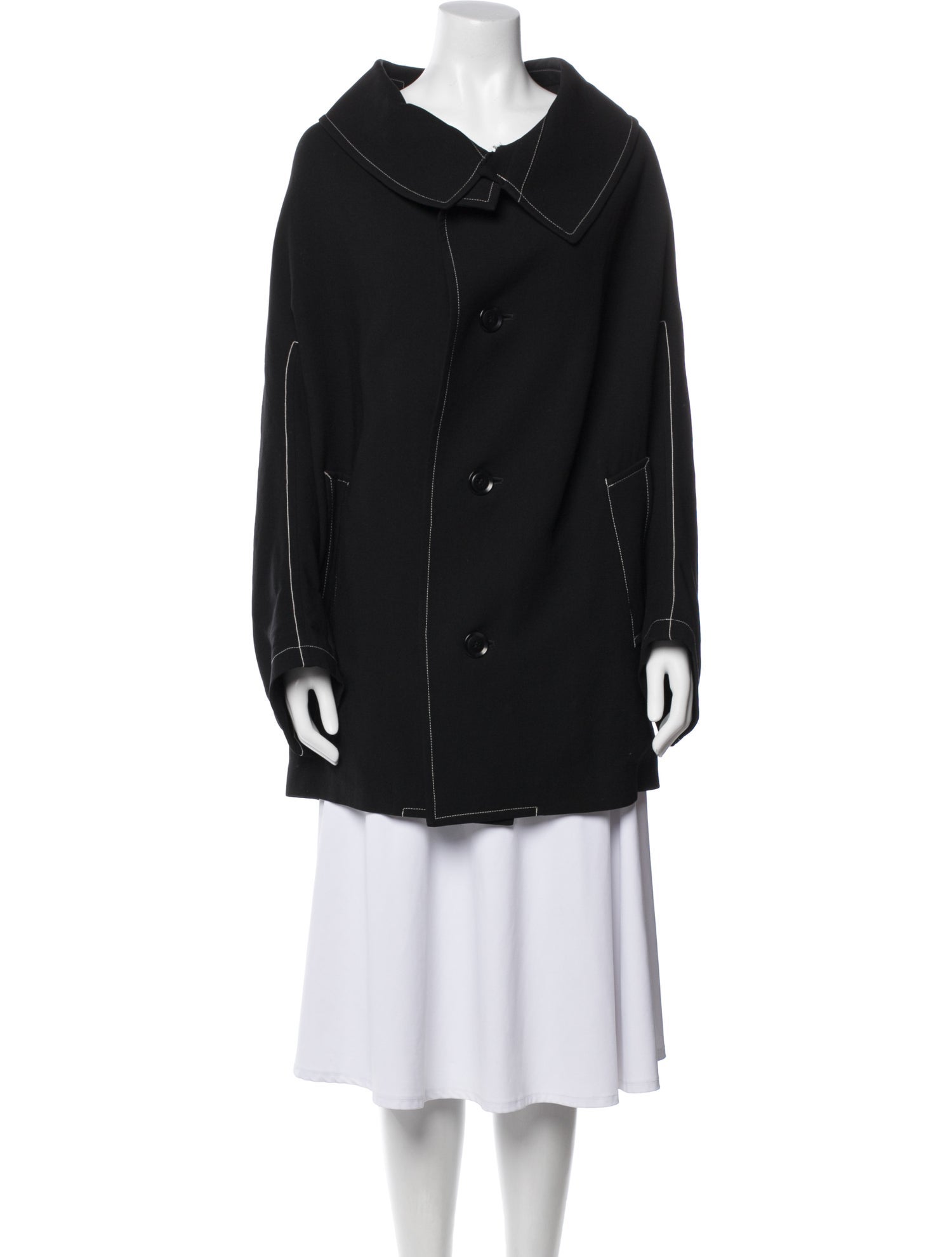 Y's by Yohji Yamamoto Vintage Wool Coat