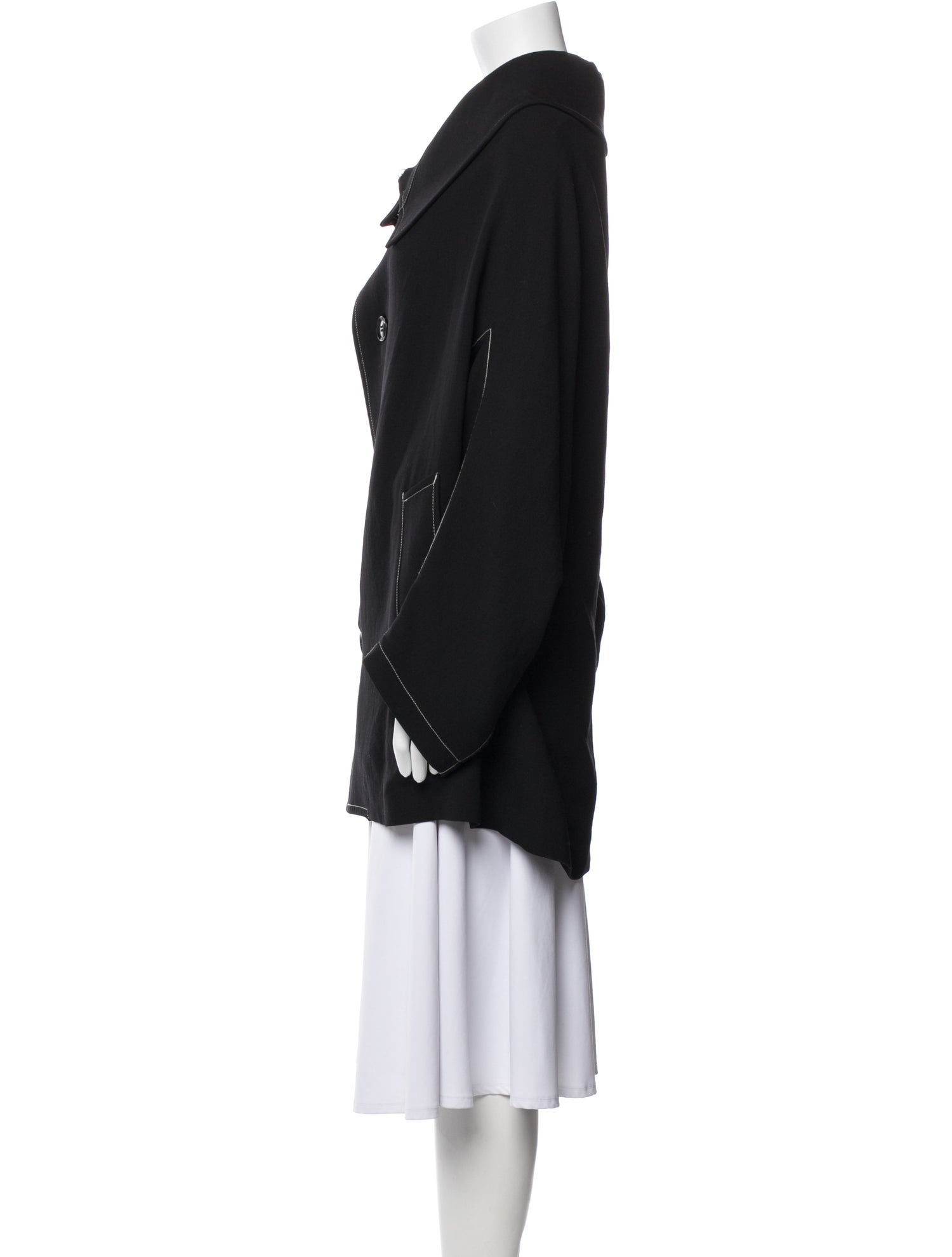 Y's by Yohji Yamamoto Vintage Wool Coat