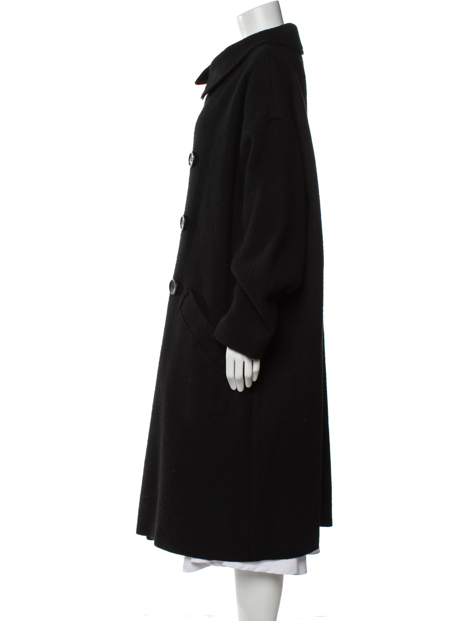 Y's by Yohji Yamamoto 2015 Wool Peacoat