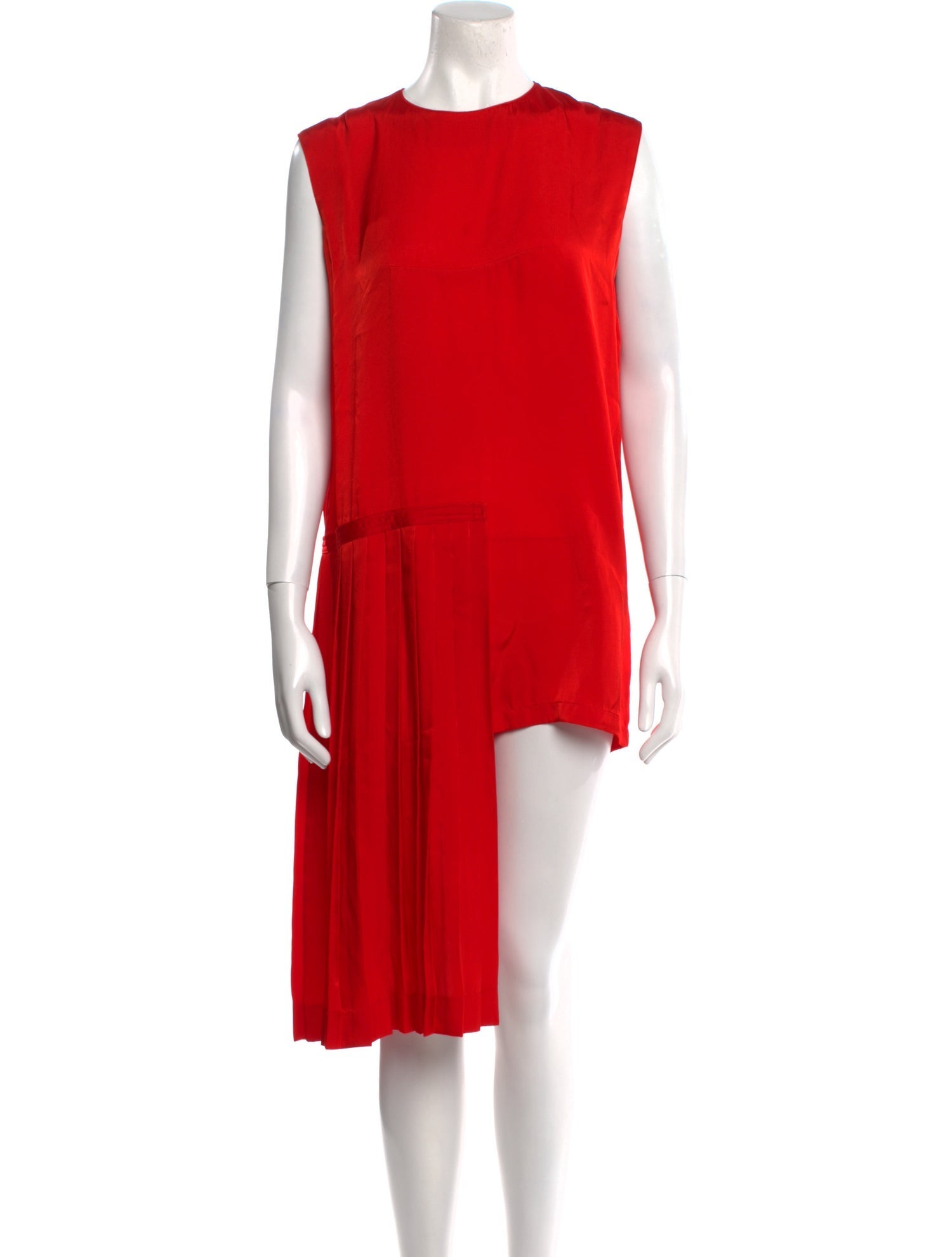 Y's by Yohji Yamamoto Crew Neck Midi Length Dress