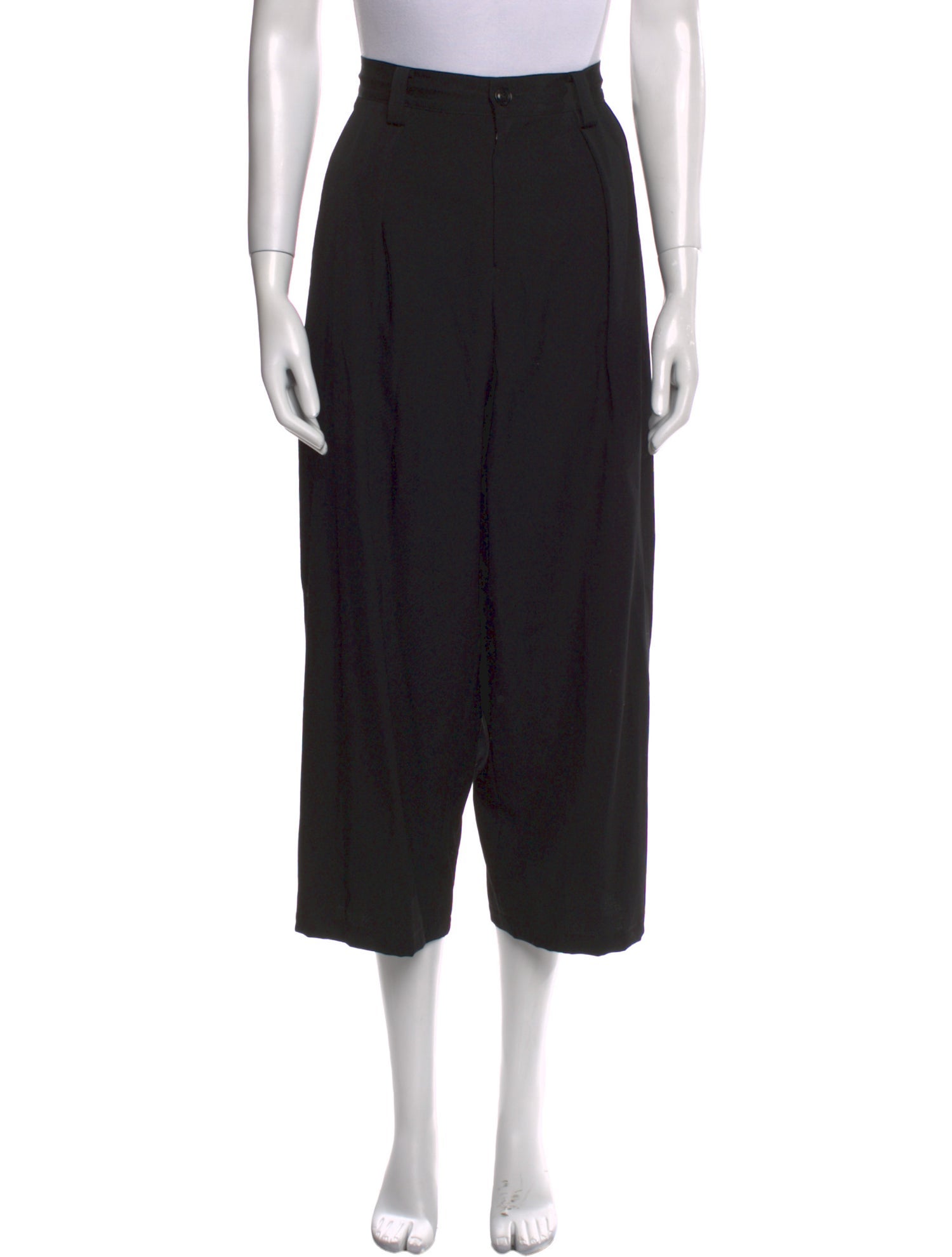 Y's by Yohji Yamamoto Wool Wide Leg Pants