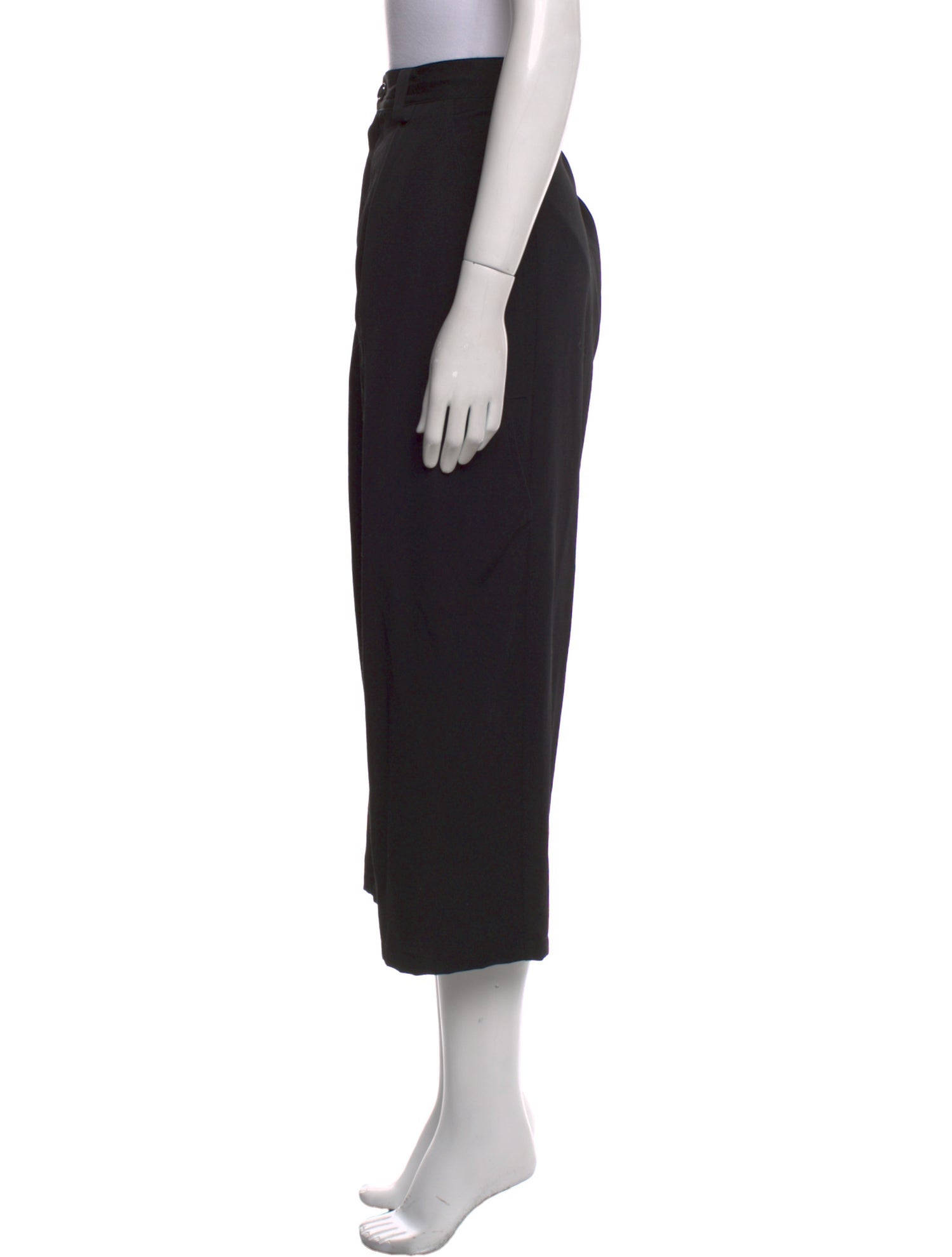 Y's by Yohji Yamamoto Wool Wide Leg Pants