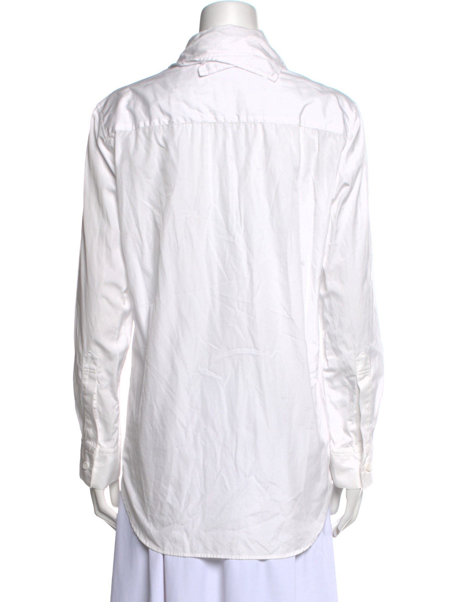 Y's by Yohji Yamamoto Long Sleeve Button-Up Top