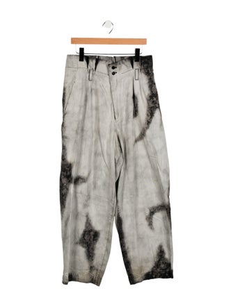 Y's by Yohji Yamamoto High-Rise Wide Leg Jeans