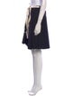 Y's by Yohji Yamamoto Wool Knee-Length Skirt