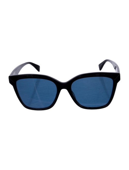 Y's by Yohji Yamamoto Wayfarer Tinted Sunglasses