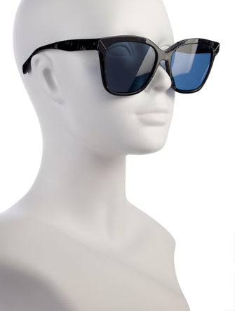 Y's by Yohji Yamamoto Wayfarer Tinted Sunglasses