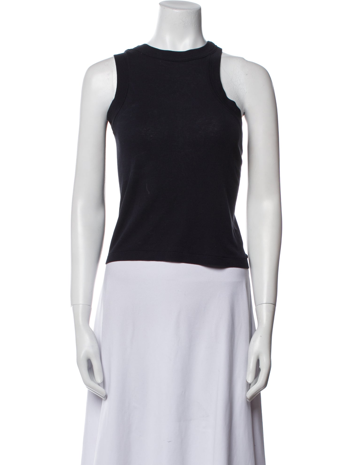 Y's by Yohji Yamamoto Crew Neck Sleeveless Top