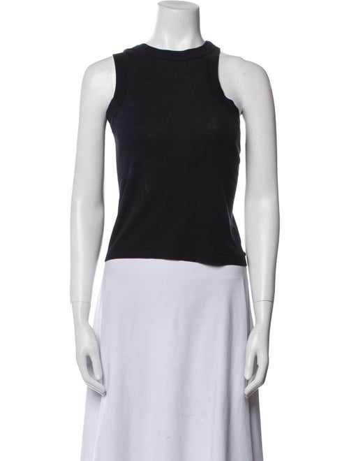 Y's by Yohji Yamamoto Crew Neck Sleeveless Top