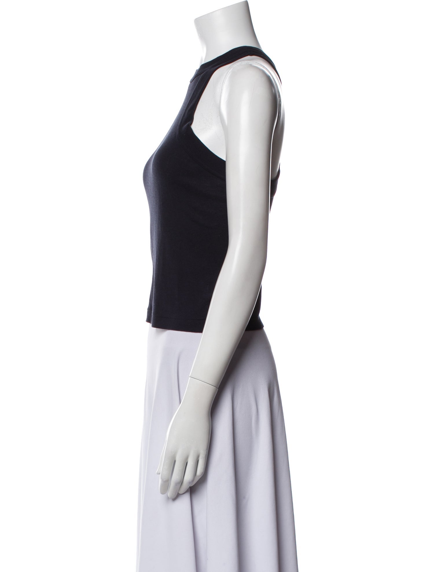 Y's by Yohji Yamamoto Crew Neck Sleeveless Top