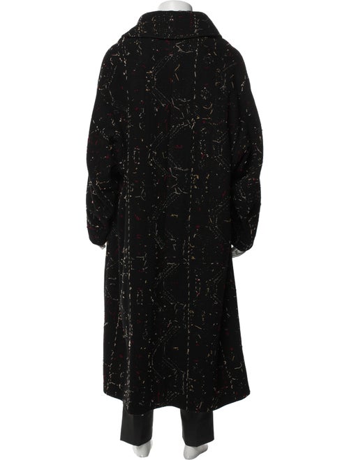Y's by Yohji Yamamoto Wool Tweed Pattern Parka