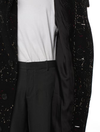 Y's by Yohji Yamamoto Wool Tweed Pattern Parka