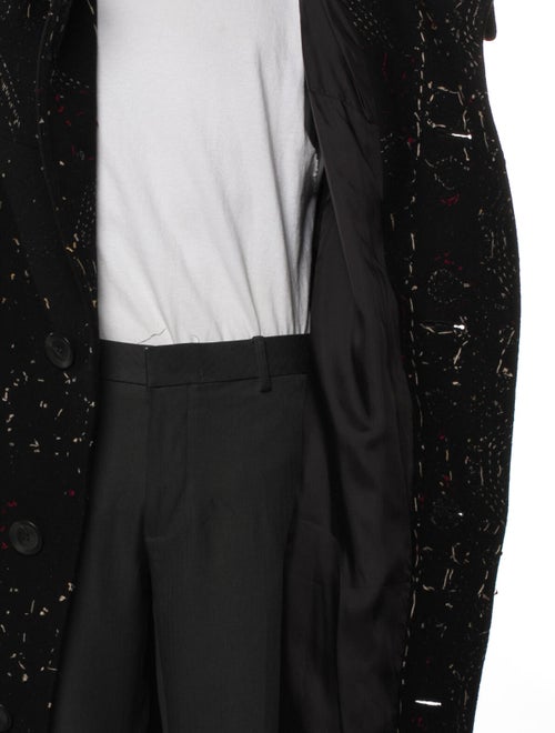 Y's by Yohji Yamamoto Wool Tweed Pattern Parka