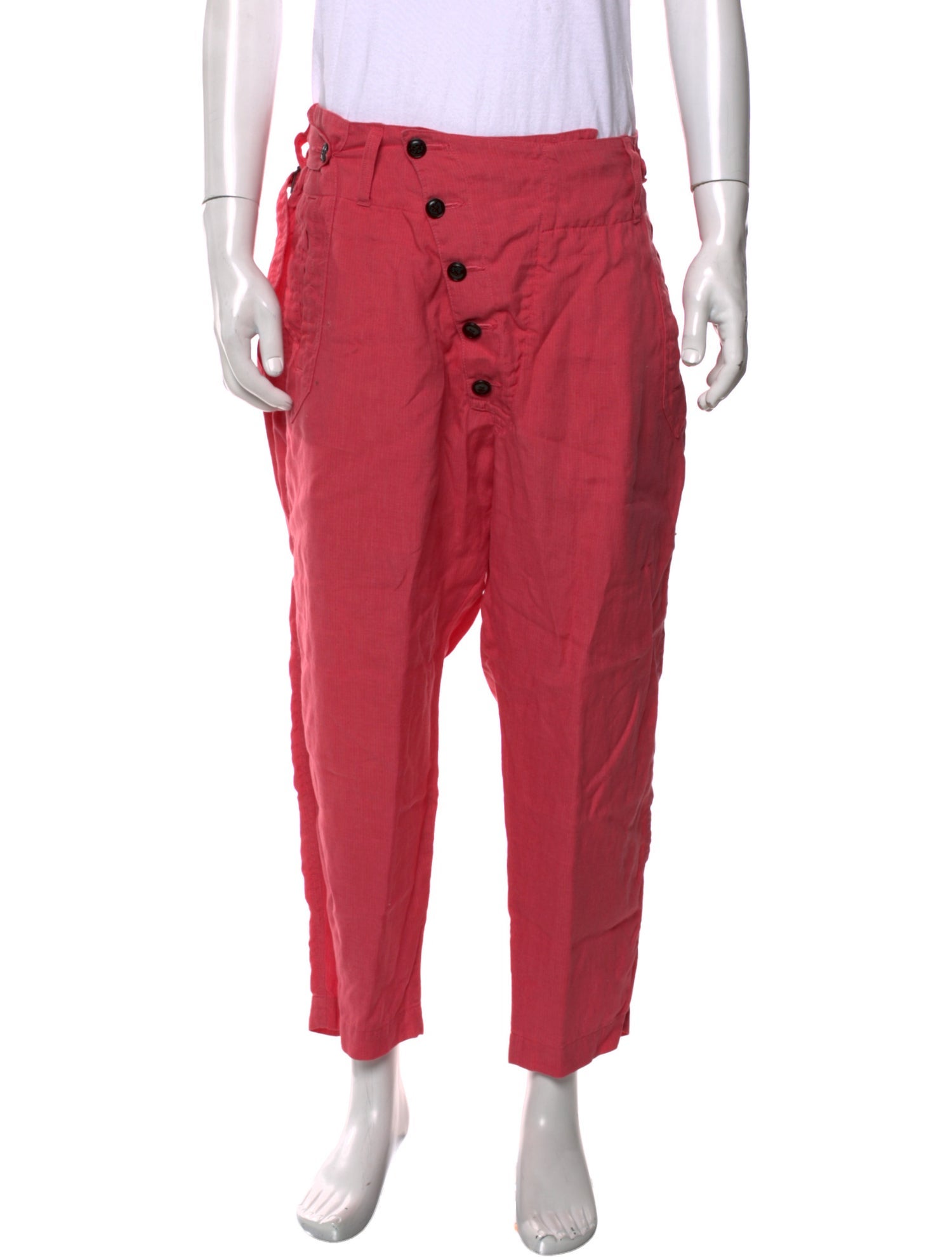 Y's by Yohji Yamamoto Linen Cargo Pants