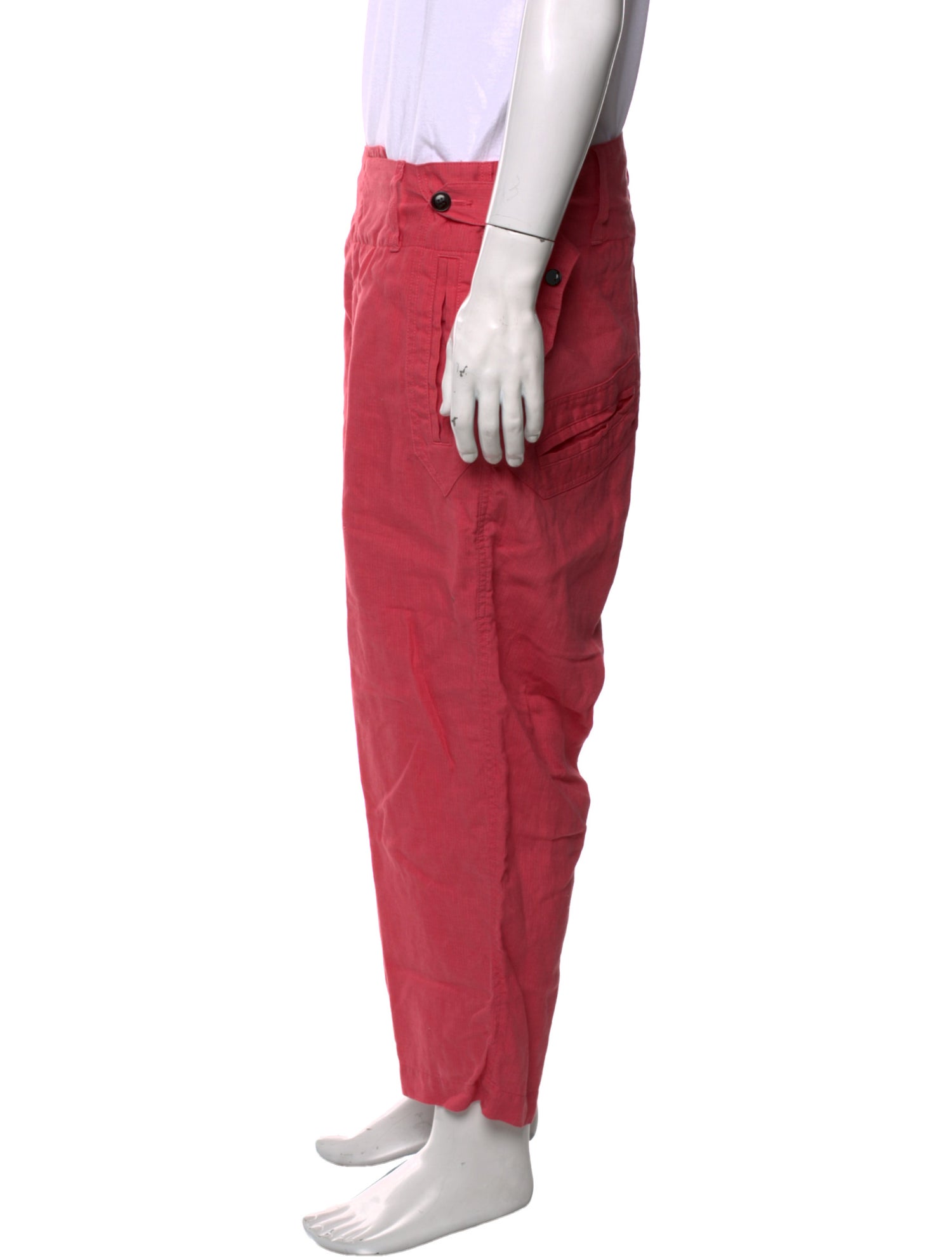 Y's by Yohji Yamamoto Linen Cargo Pants