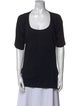 Y's by Yohji Yamamoto Scoop Neck Short Sleeve T-Shirt