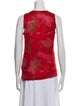 Y's by Yohji Yamamoto Wool Printed Top