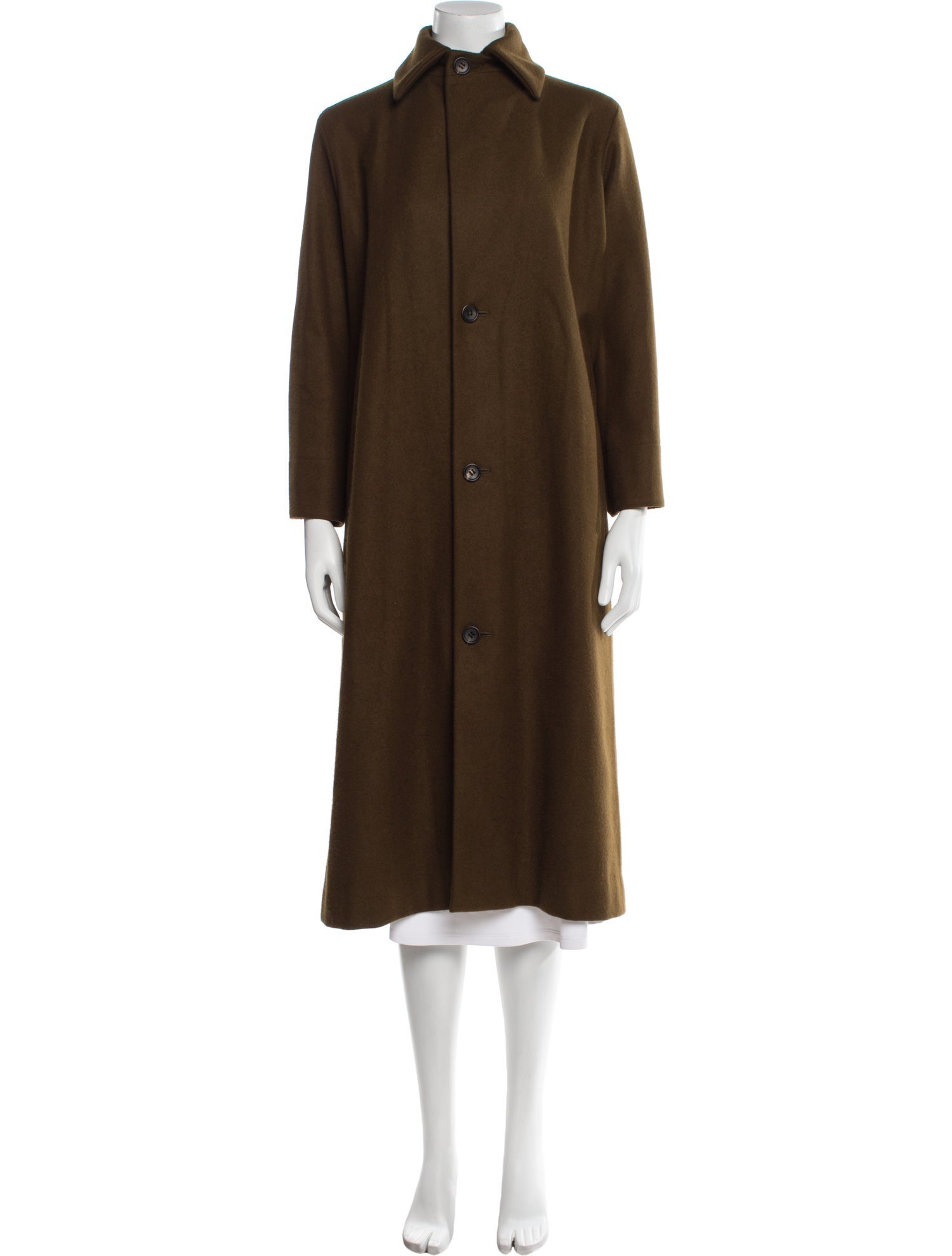 Y's by Yohji Yamamoto 2002 Angora Trench Coat