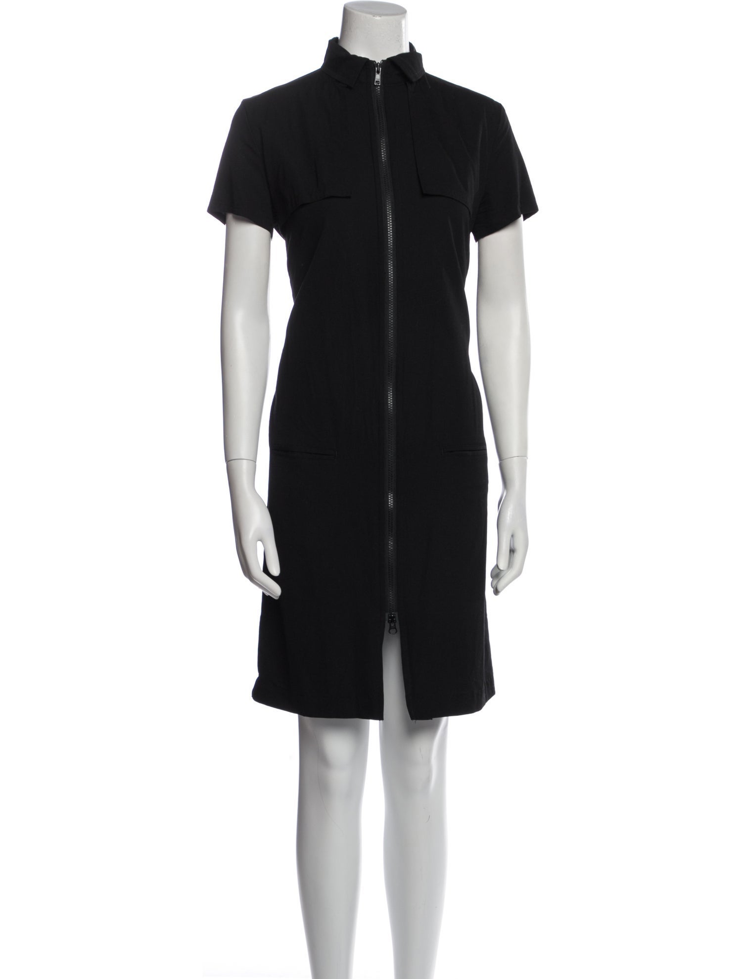 Y's by Yohji Yamamoto Wool Mini Dress