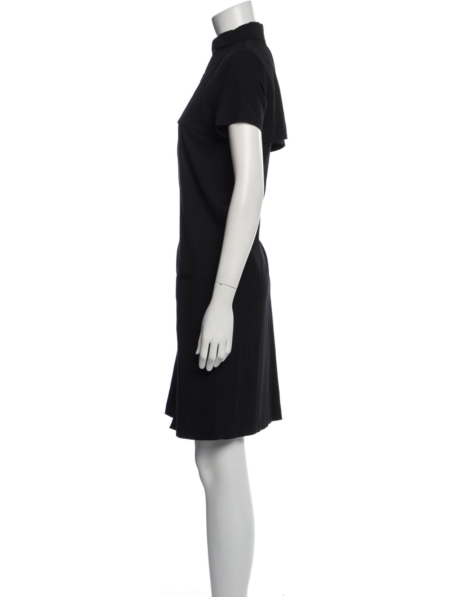 Y's by Yohji Yamamoto Wool Mini Dress