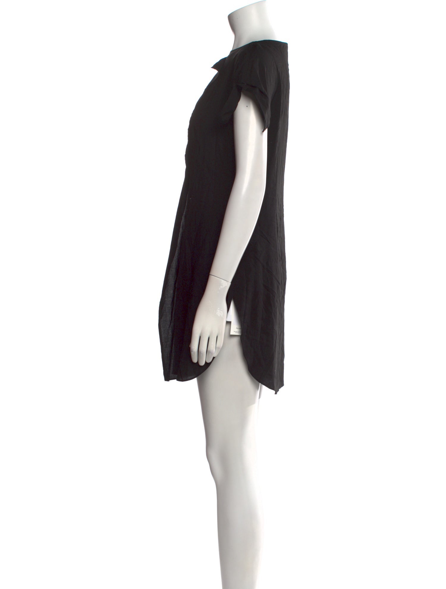 Y's by Yohji Yamamoto Asymmetrical Mini Dress
