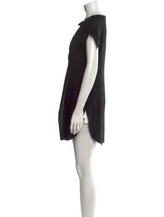 Y's by Yohji Yamamoto Asymmetrical Mini Dress