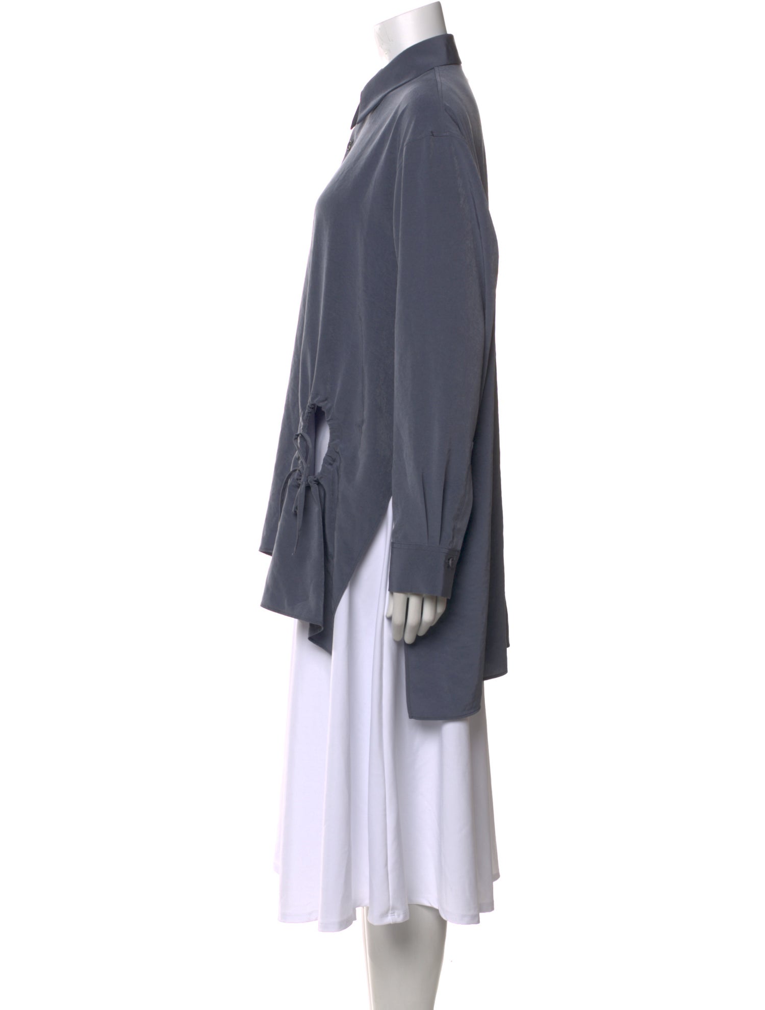 Y's by Yohji Yamamoto Long Sleeve Button-Up Top w/ Tags