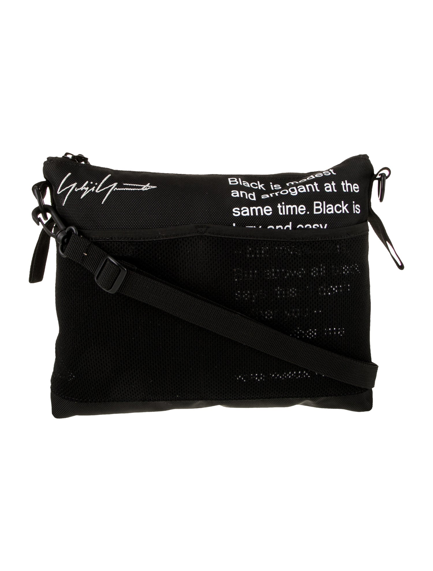 Yohji Yamamoto x New Era Nylon Messenger Bag